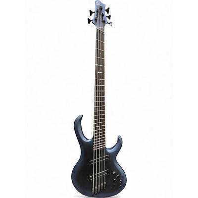 Used Ibanez BTB605MS ARCTIC OCEAN MATTE Electric Bass Guitar