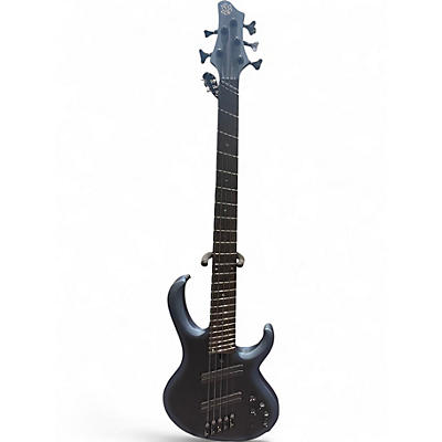 Used Ibanez BTB605MS Blue Electric Bass Guitar