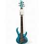 Used Ibanez BTB605MS Cerulean Burst Electric Bass Guitar Cerulean Burst