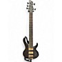 Used Ibanez BTB606 Trans Gray Electric Bass Guitar Trans Gray