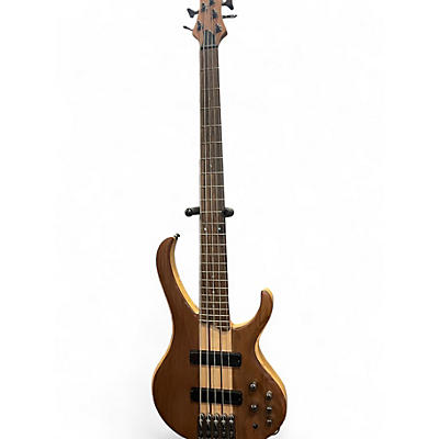 Used Ibanez BTB675 5 String Natural Electric Bass Guitar