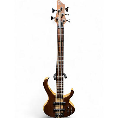 Used Ibanez BTB675 5 String Natural Electric Bass Guitar