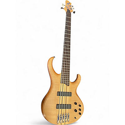 Used Ibanez BTB675 5 String Natural Electric Bass Guitar