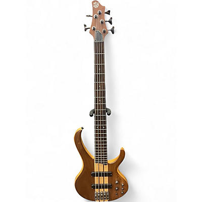 Used Ibanez BTB675 5 String Natural Electric Bass Guitar