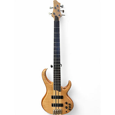 Used Ibanez BTB675NTF Natural Electric Bass Guitar