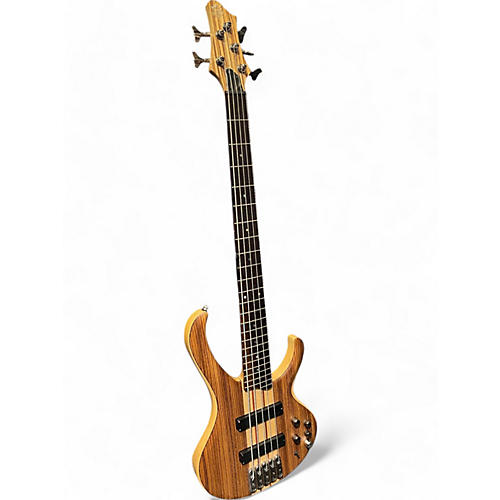 Used Ibanez BTB675ZW 5 String Natural Electric Bass Guitar Natural