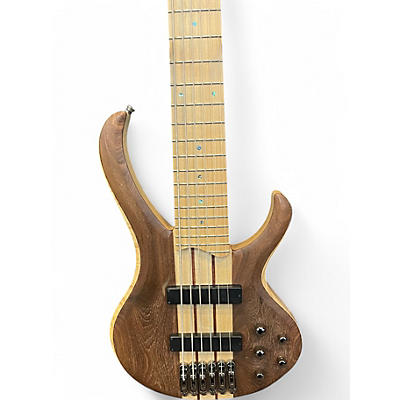 Used Ibanez BTB676m Maple/Walnut Electric Bass Guitar