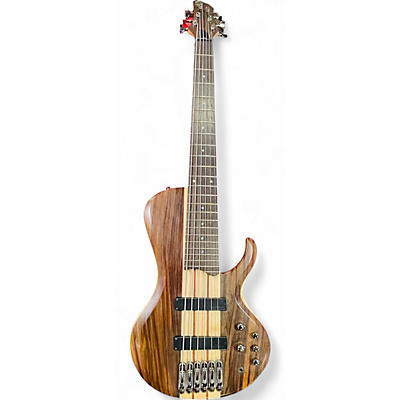 Used Ibanez BTB686SC NATURAL FLAT Electric Bass Guitar