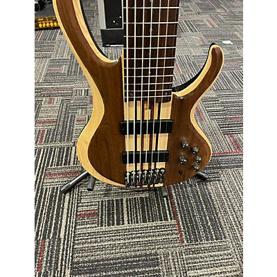 Ibanez Used Ibanez BTB7 7 String Natural Electric Bass Guitar