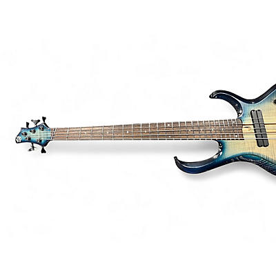 Used Ibanez BTB705 Cosmic Blue Starburst Electric Bass Guitar