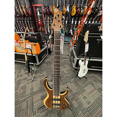 Ibanez Used Ibanez BTB745 Low Gloss Natural Electric Bass Guitar