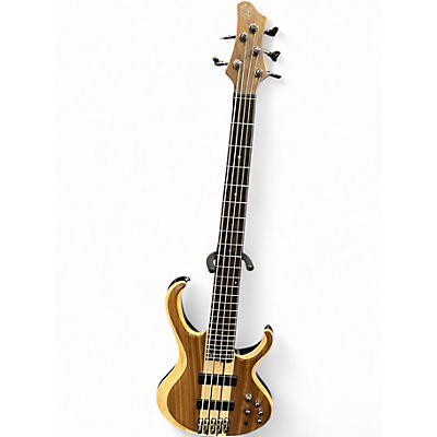 Used Ibanez BTB745 Natural Electric Bass Guitar
