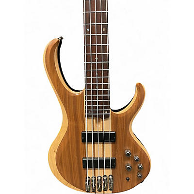 Used Ibanez BTB745 Natural Electric Bass Guitar