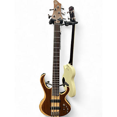 Used Ibanez BTB745 Natural Electric Bass Guitar