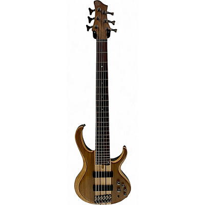 Used Ibanez BTB746  LOW GLOSS NATURAL Electric Bass Guitar