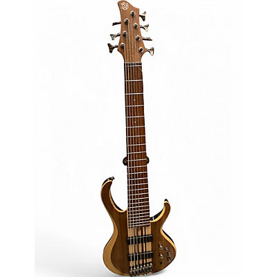 Used Ibanez BTB747  LOW GLOSS NATURAL Electric Bass Guitar