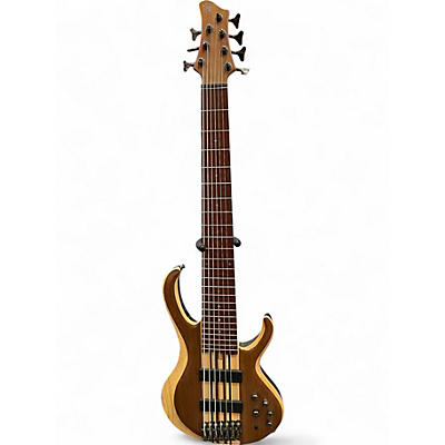 Used Ibanez BTB747 Natural Electric Bass Guitar
