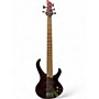 Used Ibanez BTB775PB 5 String Blackberry Electric Bass Guitar Blackberry
