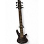 Used Ibanez BTB806MS TRANS GRAY GLOSSY Electric Bass Guitar TRANS GRAY GLOSSY