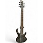 Used Ibanez BTB806MS TRANSPARENT GREY FLAT Electric Bass Guitar TRANSPARENT GREY FLAT