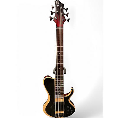 Used Ibanez BTB866SC Black Electric Bass Guitar