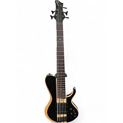 Used Ibanez BTB866SC WEATHERED BLACK Electric Bass Guitar