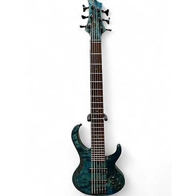 Used Ibanez BTB946 COSMIC BLUE LOW GLOSS Electric Bass Guitar