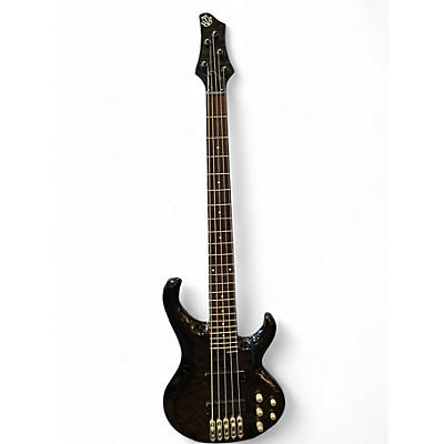 Used Ibanez Btb625ex Black Electric Bass Guitar