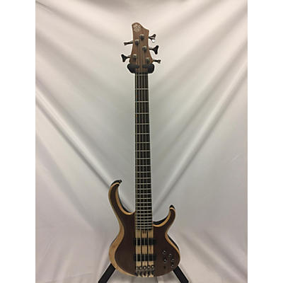 Ibanez Used Ibanez Btb745 Low Gloss Natural Electric Bass Guitar