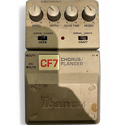 Used Ibanez CF7 Effect Pedal