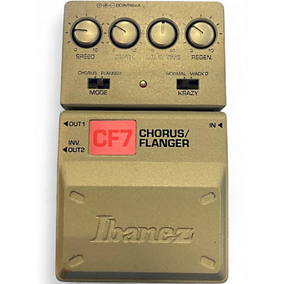 Used Ibanez CF7 Effect Pedal