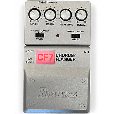 Used Ibanez CF7 Effect Pedal