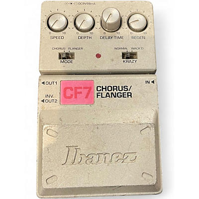 Used Ibanez CF7 Effect Pedal