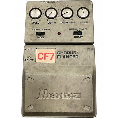 Used Ibanez CF7 Effect Pedal