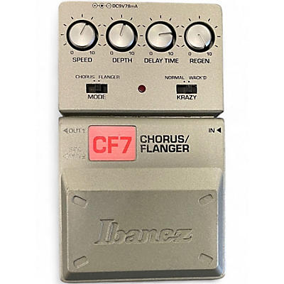 Used Ibanez CF7 Effect Pedal
