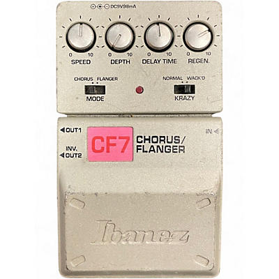 Used Ibanez CF7 Effect Pedal