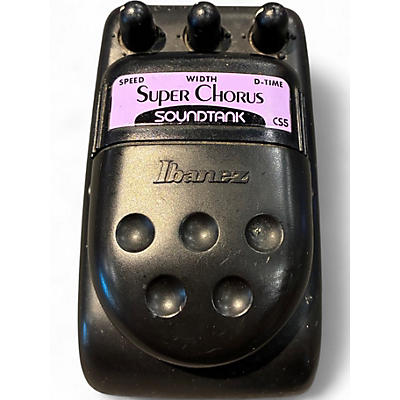 Used Ibanez CS5 SUPER CHORUS Effect Pedal