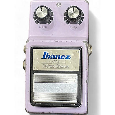 Ibanez Used Ibanez CS9 Stereo Chorus Effect Pedal