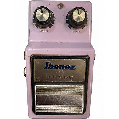 Used Ibanez CS9 Stereo Chorus Effect Pedal