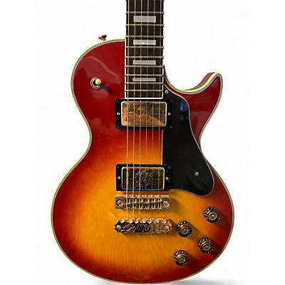 Used Ibanez CUSTOM LES PAUL  Cherry Sunburst Solid Body Electric Guitar