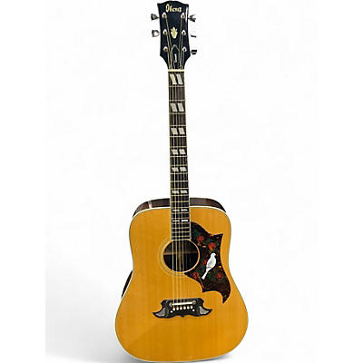 Used Ibanez Concord 693 sunburst Acoustic Guitar