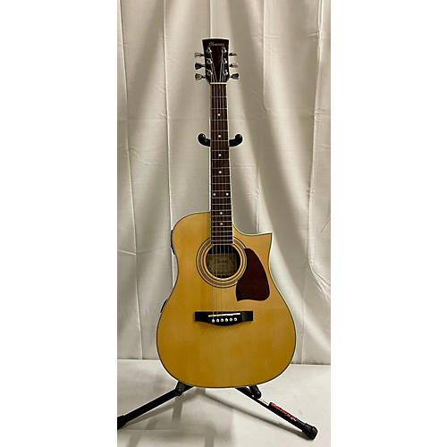 Ibanez Used Ibanez DAY TRIPPER DT 100ECE-NT Natural Acoustic Electric Guitar Natural