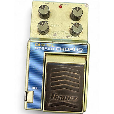 Used Ibanez DCL STEREO CHORUS Effect Pedal