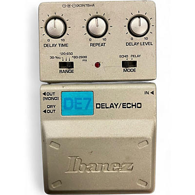 Used Ibanez DE7 Delay Effect Pedal