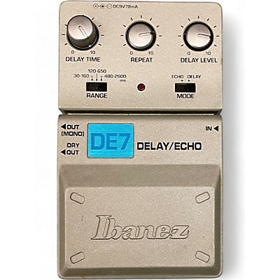 Used Ibanez DE7 Effect Pedal