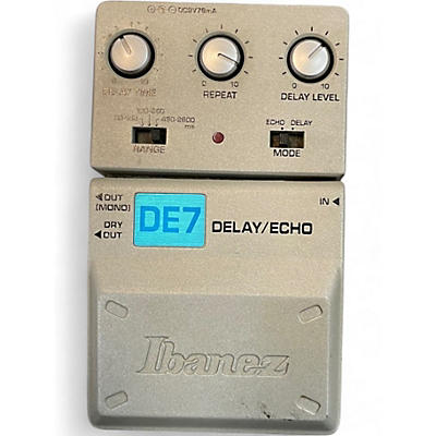 Used Ibanez DE7 Effect Pedal