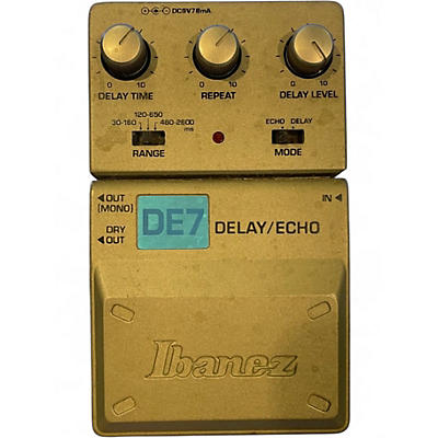 Used Ibanez DE7 Effect Pedal