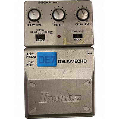 Used Ibanez DE7 Effect Pedal