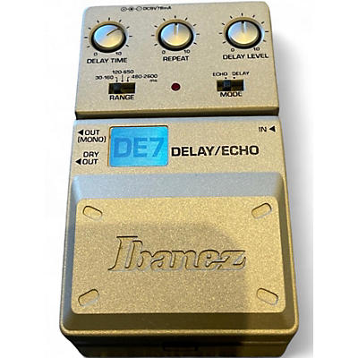 Used Ibanez DE7 Effect Pedal