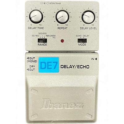Used Ibanez DE7 Effect Pedal